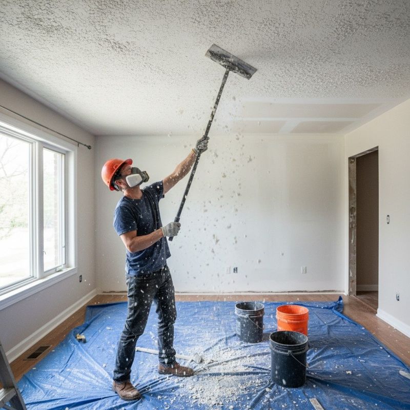 Ceiling Scraping in Dayton, OH