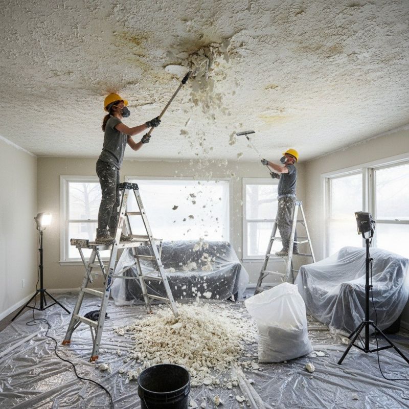 Ceiling Scraping in Salt Lake City, UT