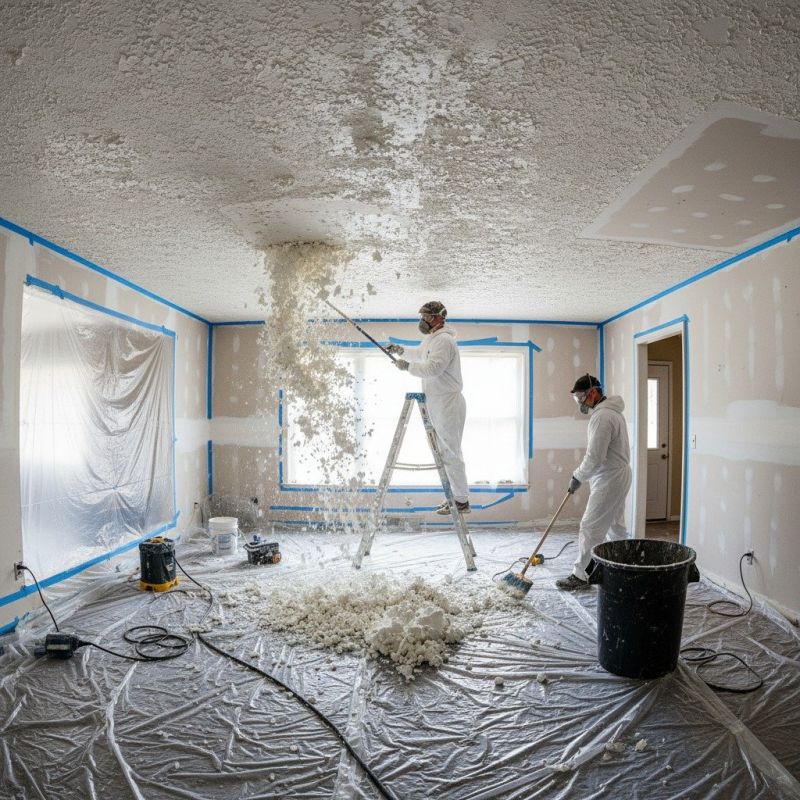Knockdown Ceiling Removal in Mesa, AZ