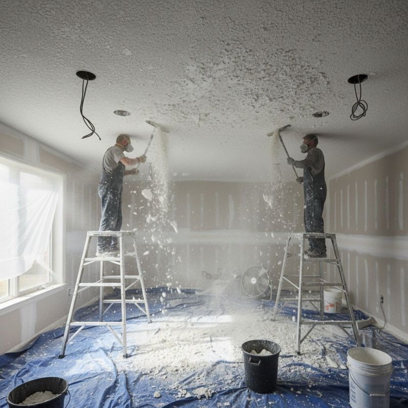 Local Swirl Ceiling Removal pros at work