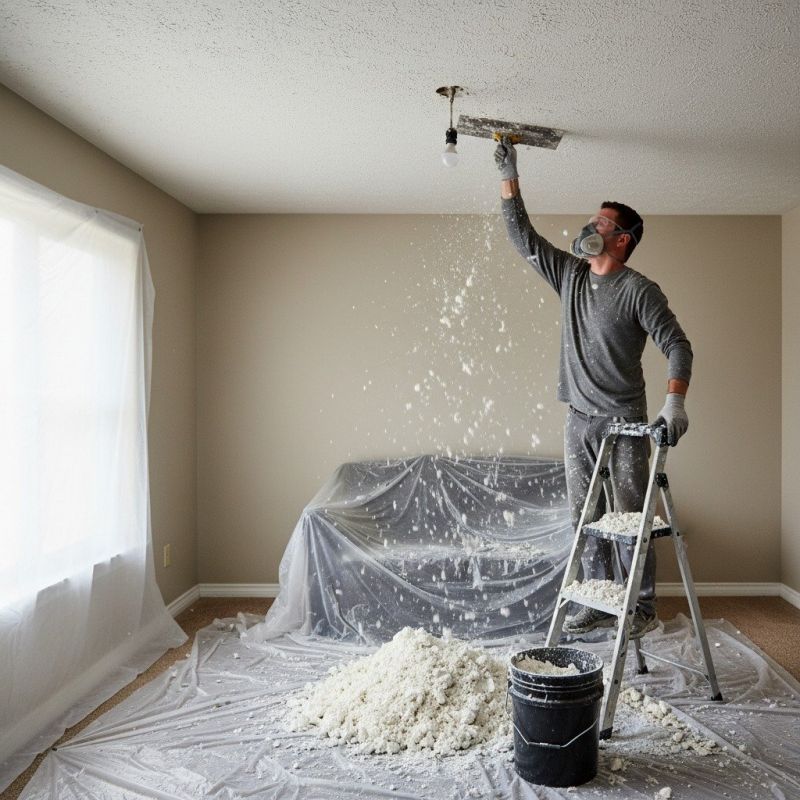 Swirl Ceiling Removal in Arvada, CO